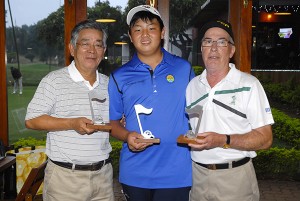 Antonio Takeo, Thomas Choi e JB Miranda Foto: Zeca Resendes/APG