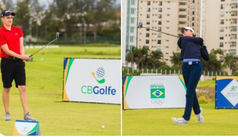 Ulisses de Toledo Jr e Valentina Bosselmann (RJ) estão na frente do 90º Campeonato Amador de Golfe do Brasil