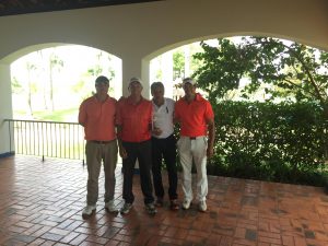 Maurício Miranda, Alfredo Coelho, Juan Leiva e Marcelo Monteiro