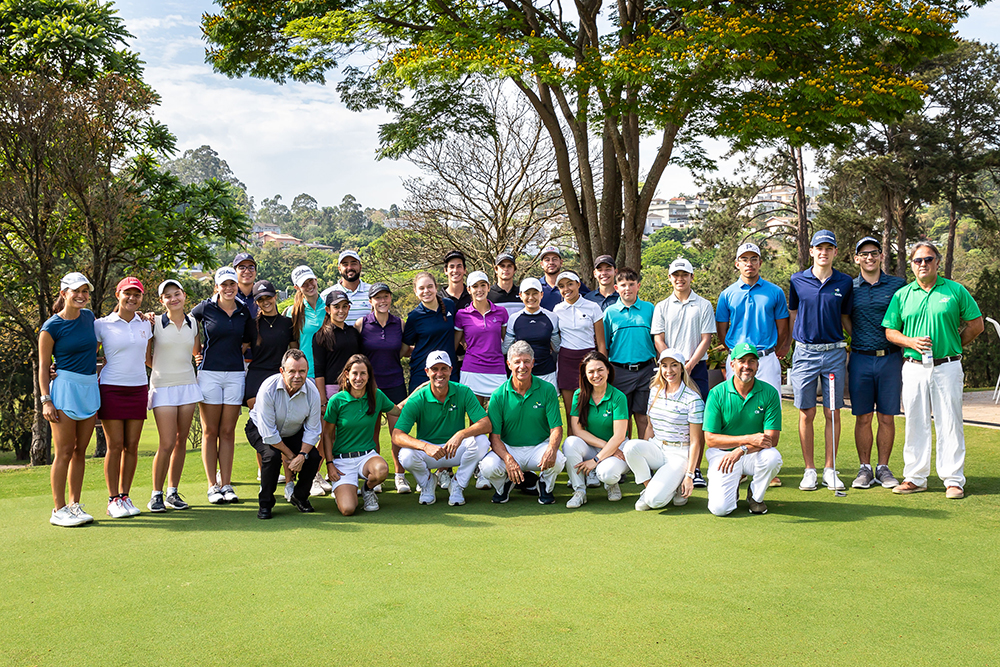 Treinamento da seleção nacional da CBGolfe no São Fernando Golf Club
